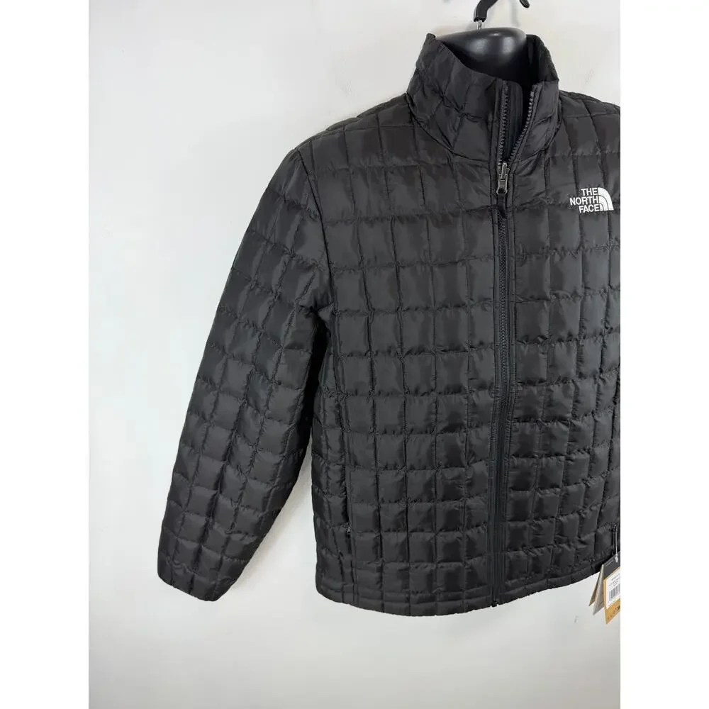 North Face Thermoball Puffer Jacket Black Size Medium NEW Quilted Outdoors